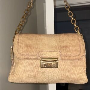 Rachael Zoe Snakeskin Shoulder Bag in EUC.